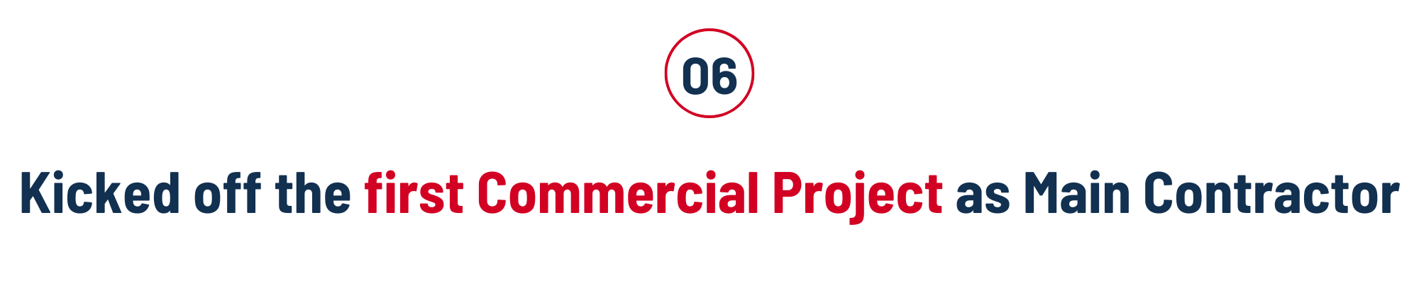 Vilai Viet kicked off the first Commercial Project as Main Contractor 